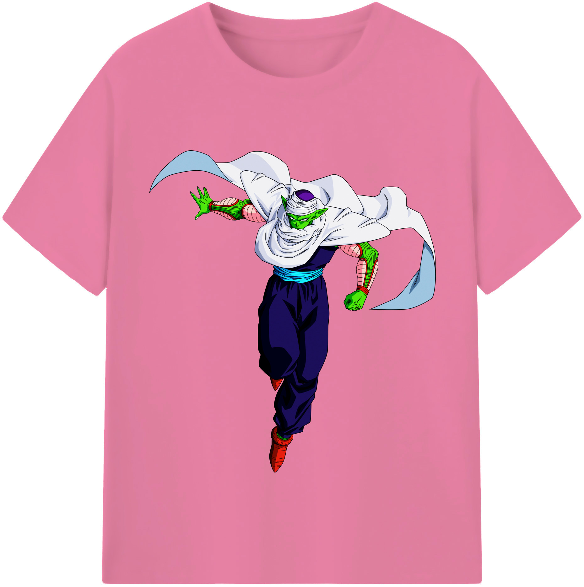 （画像用） ドラゴンボール ピッコロ DRAGON BALL Piccolo 綿100％半袖Tシャツ（フロントプリント）